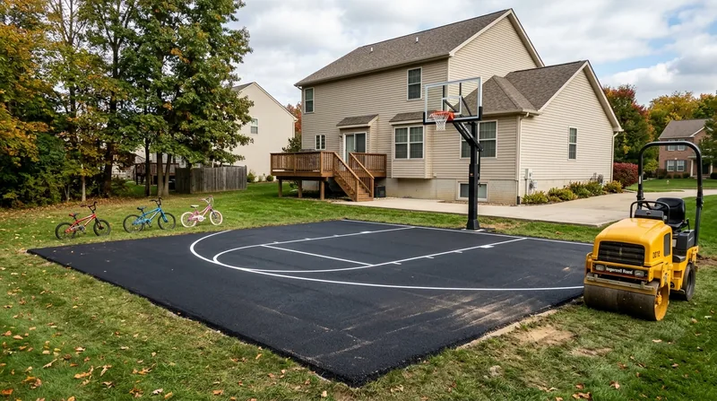 Sports Court & Path Paving Canton